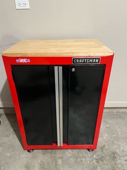 Craftsman Freestanding Steel Garage Cabinet Toolbox CMST22603RB Made In USA