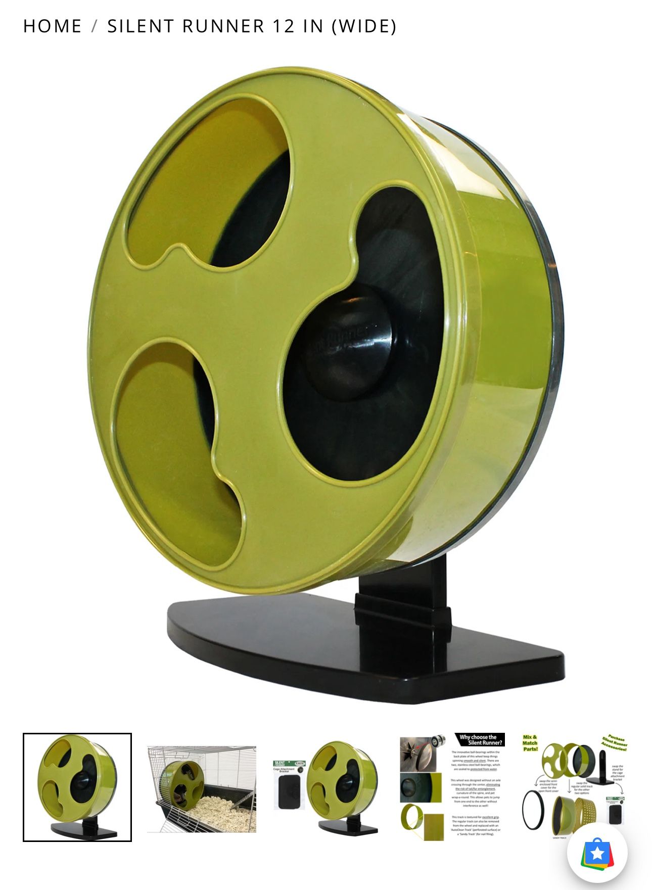 Silent Runner - Wheel For Small Animals