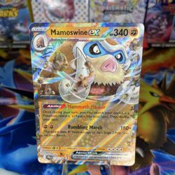 Mamoswine EX Double Rare