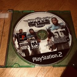 PS2 Game BLITZ The League 