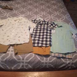 Carters Sets Shorts And Shirts 