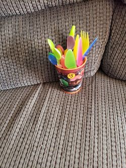 Cup with baby slivaware