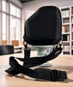 Camera Case Hard Shell Molded with EUA Protection Padded Interior Zip Strap NWOT