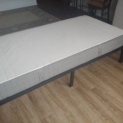 Single Bed with TWO Mattresses 