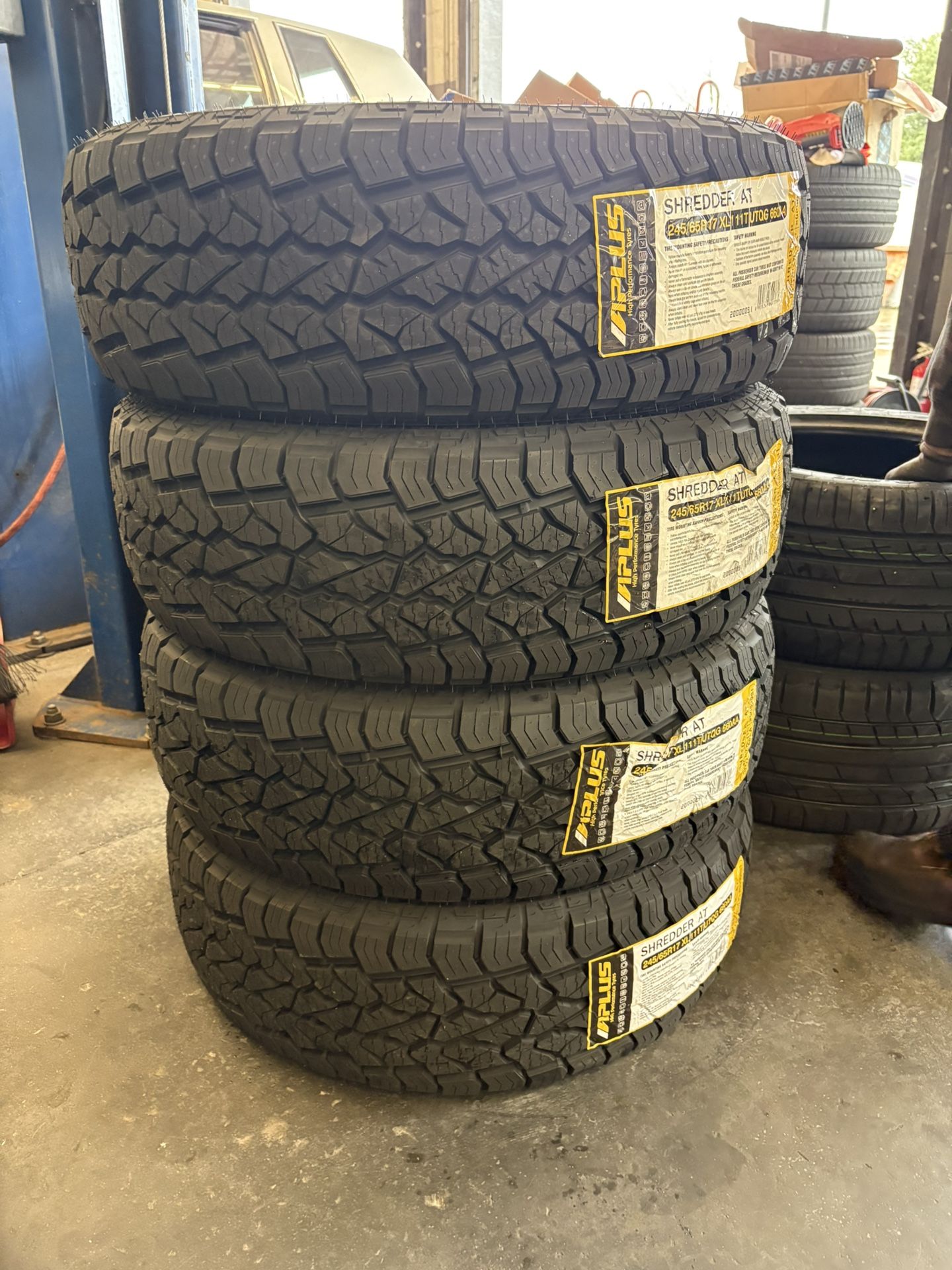 245/65/17 A Plus Shedder ALL TERRAIN