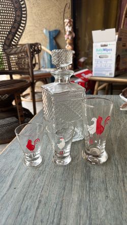 Vintage glassware