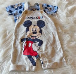 Disney Baby Mickey Mouse 2PC Outfit *0-3 Months