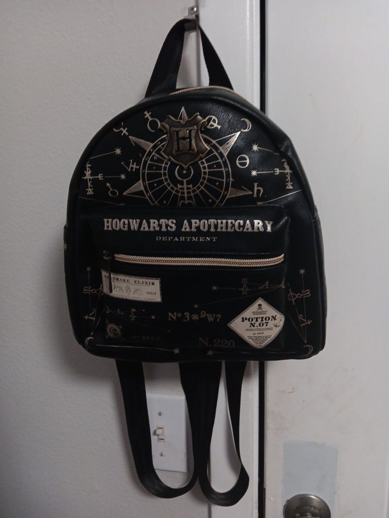 New Faux Leather Mini Backpack