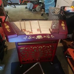 Yangqin Dulcimer w/ travel case