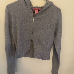 Gray Zip Up 