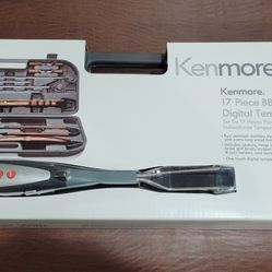 Kenmore 17 piece BBQ Set with Digital Temp Fork - NEW! 🔥🔥🔥