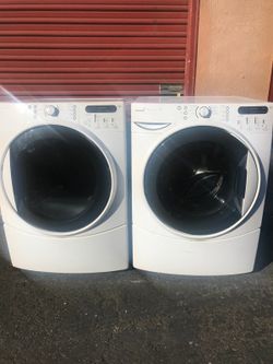 electric Kenmore brand washer and dryer set 3 months warranty delivery and installation