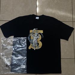 Black Burberry T-shirt