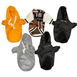 13 Small Dog Hoodies & Clothes Lot – Designer Style (12” Size) New