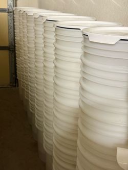 5 gal bucket food grade w/ lid