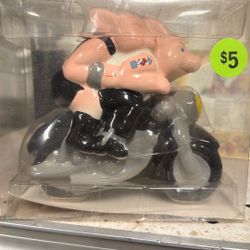 Biker Pigs Salt And Pepper Shakers