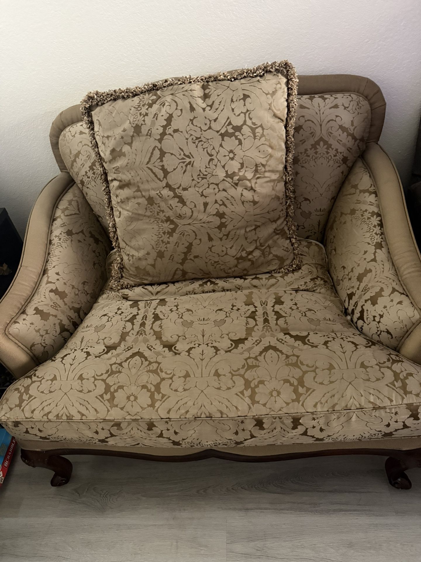 Antique Oversized Chair