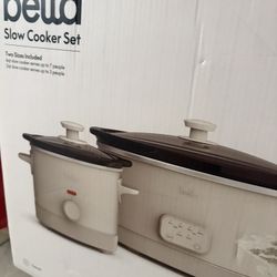 Bella Crockpot Dual Set