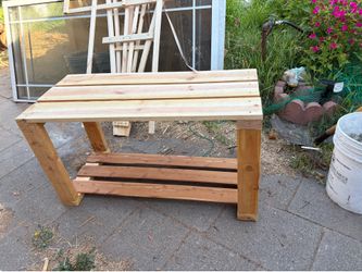Shoe Rack Bench Wooden Storage Bench Entryway Bench, Natural
