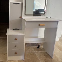 White Vanity