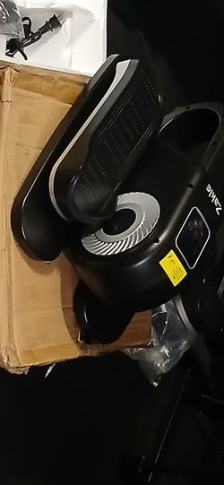 Zakle Under Desk Elliptical Machine, Electric Ellipse Leg Exerciser, 12 Speed Levels, Forward & Reverse