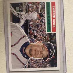 Chipper Jones #4 - 2023 Topps Archives Atlanta Braves