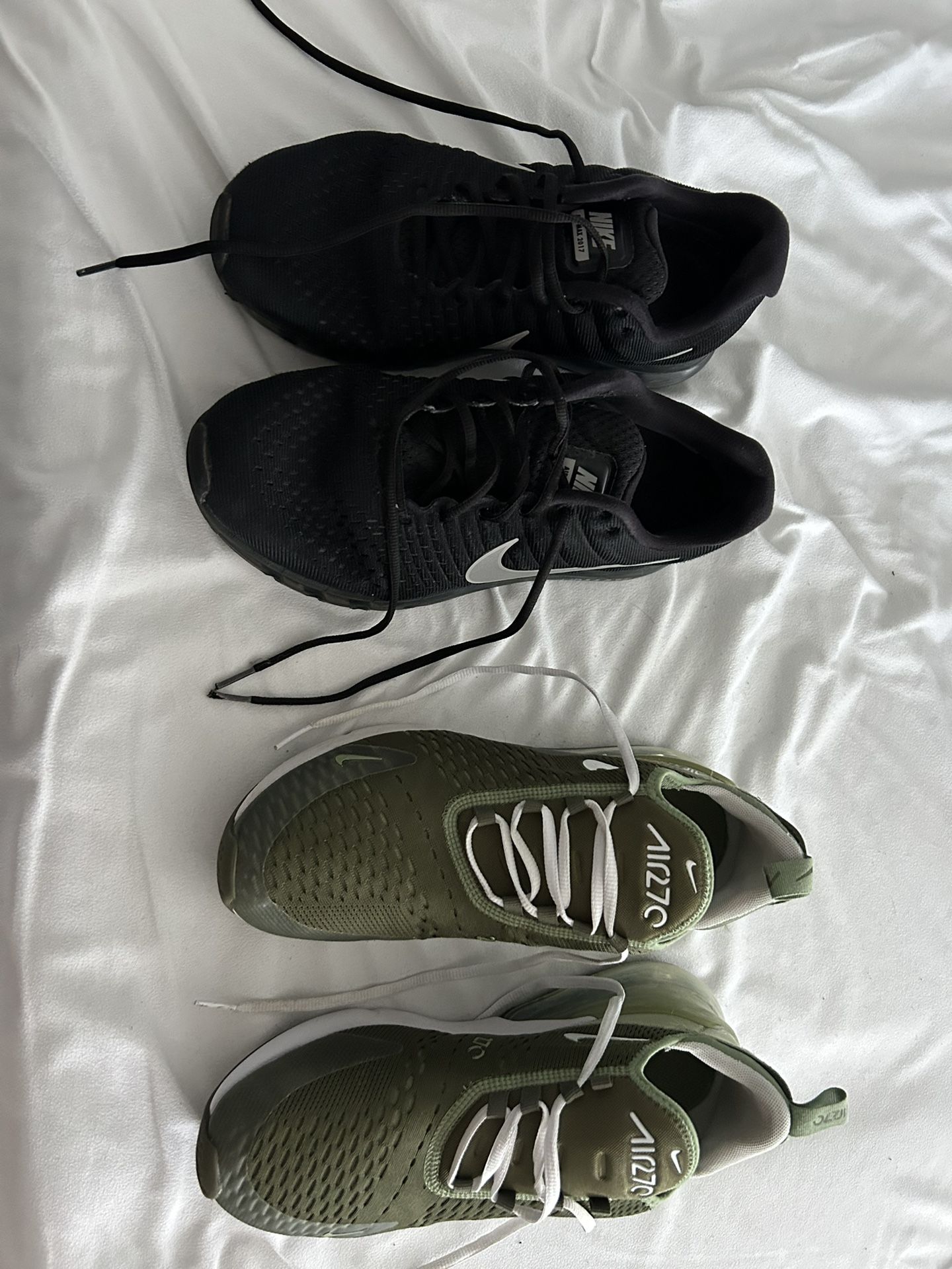 2 Pairs Of Men’s Nike Sneakers Size 9