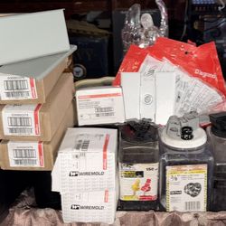 New Electrical everything!!!pressure type wire connectors , precut covers,electrical spacer shims & so much more located off lake mead and Simmons are