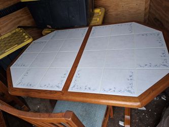 Table and 4 chairs