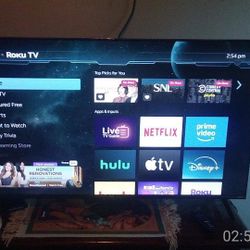 43' TCL Roku Smart Tv