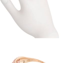 14ktg Rhodolite Pave New Ring Size 8