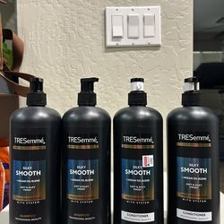 TRESEMME SILKY SMOOTH SHAMPOO & CONDITIONER
