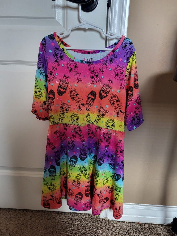 LOL Surprise Dress For Girls Medium.7-8