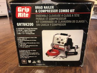 Bard Nail & Compressor Kit- Like Brand New