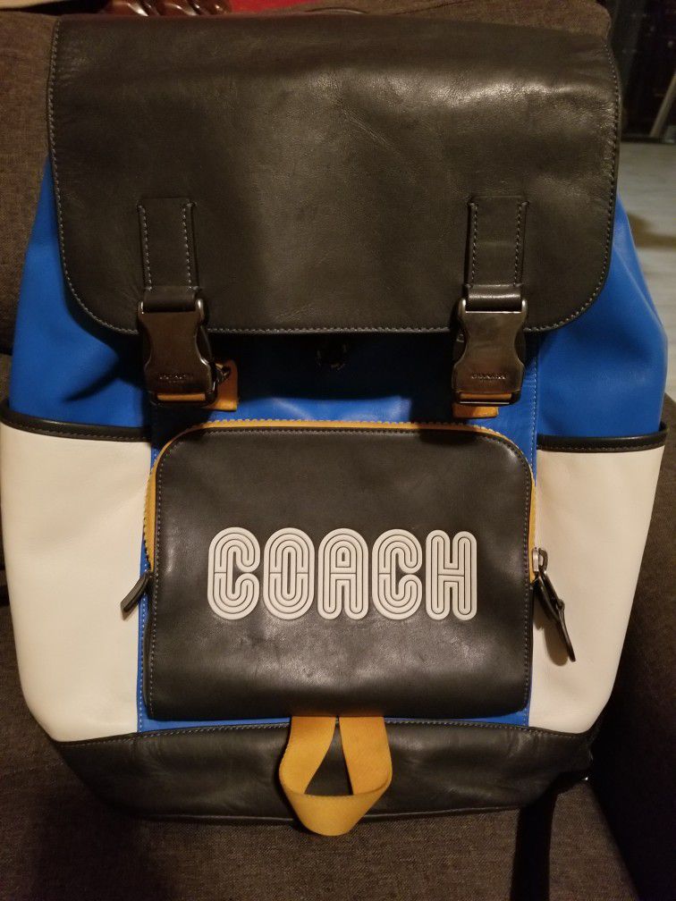 Mens Coach Backpack