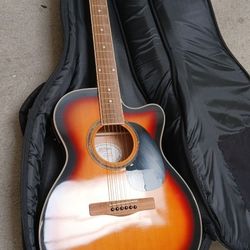Mitchell Acoustic Guitar And Case 