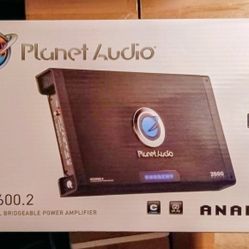 Planet Audio 2600watts 2 Ch Amplifier Brand New In The Box 