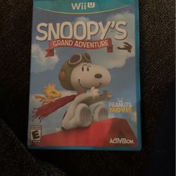Snoopys Grand Adventure Wii U Game 