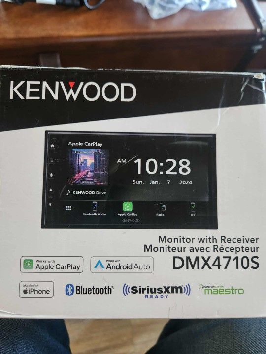 Kenwood dmx4710s car Multimedia stereo new 