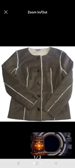 JJILL jacket brown
