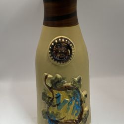 Vintage 1970 B Welsh Pacific Stoneware “Vin” 11” Wine Carafe Excellent Condition