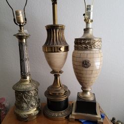 Antique Table Lamp 20 Each Shades Available 