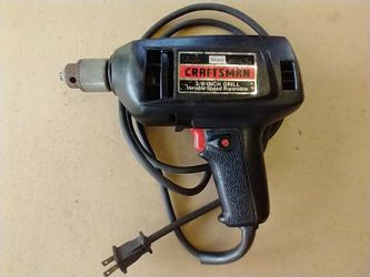 Craftsman 3/8" Variable Speed Reversible Drill