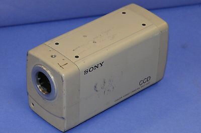 1) Used Sony SSC S20 1/2 Color Video Camera 768 H x 494 V