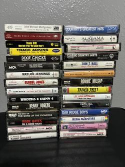 Country Cassette Tape Lot