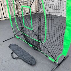 (New) $55 Baseball, Softball 7x7 FT Practice Net with Strike Zone and Portable Carry Bag
