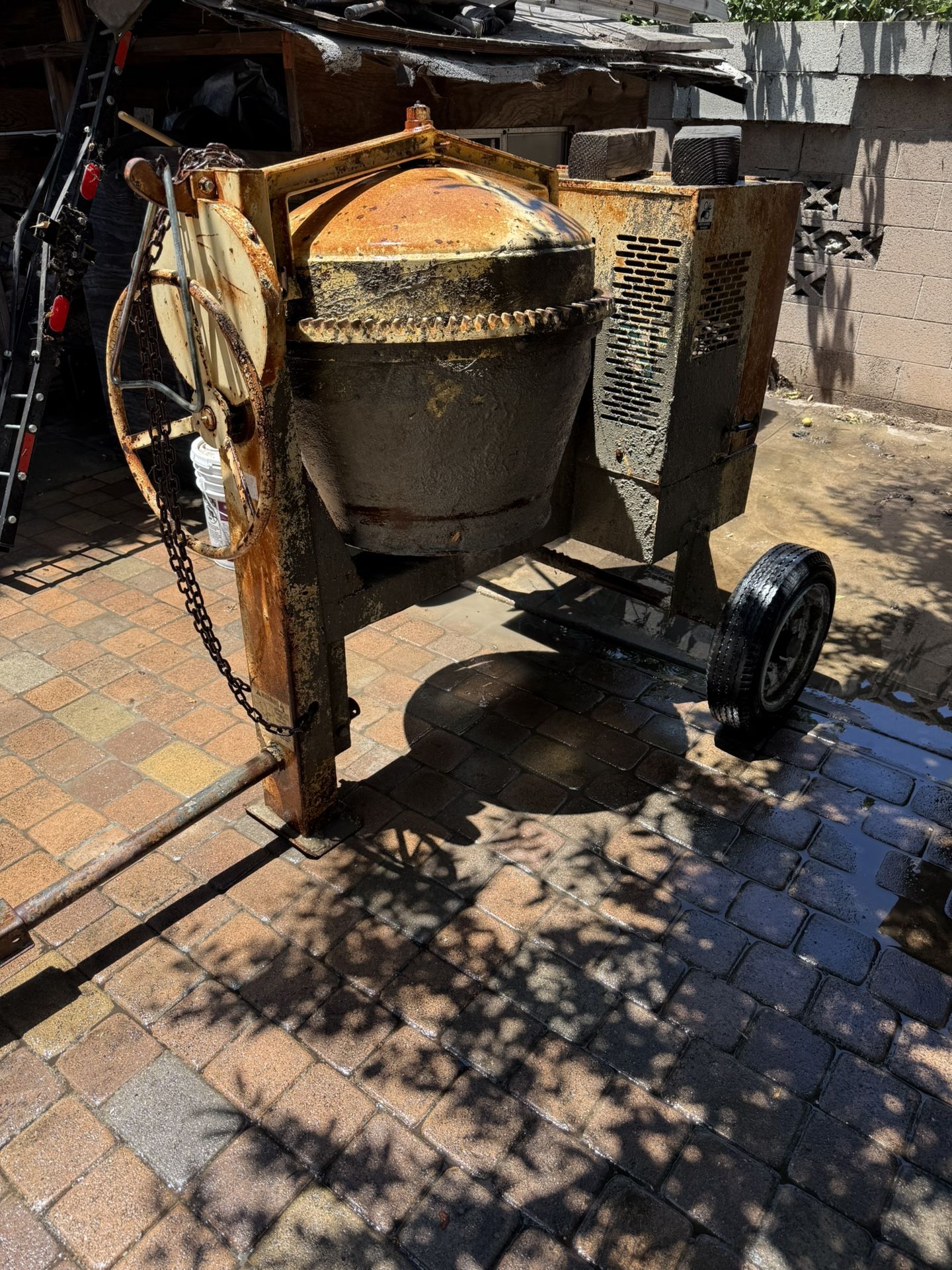Electric Cement Mixer