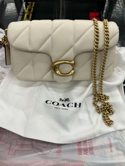 COACH Tabby Chain Crossbody Bag 19