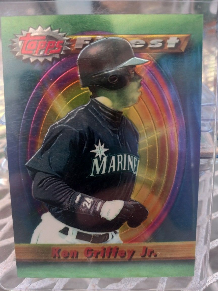 1993 Ken Griffey Jr , Topps Finest Baseball Card # 232