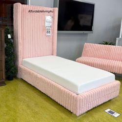 Pink Twin Bed Frame Brand New In Box 